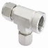 Super Duplex S32750 Ferrule Fittings Female Run Tee